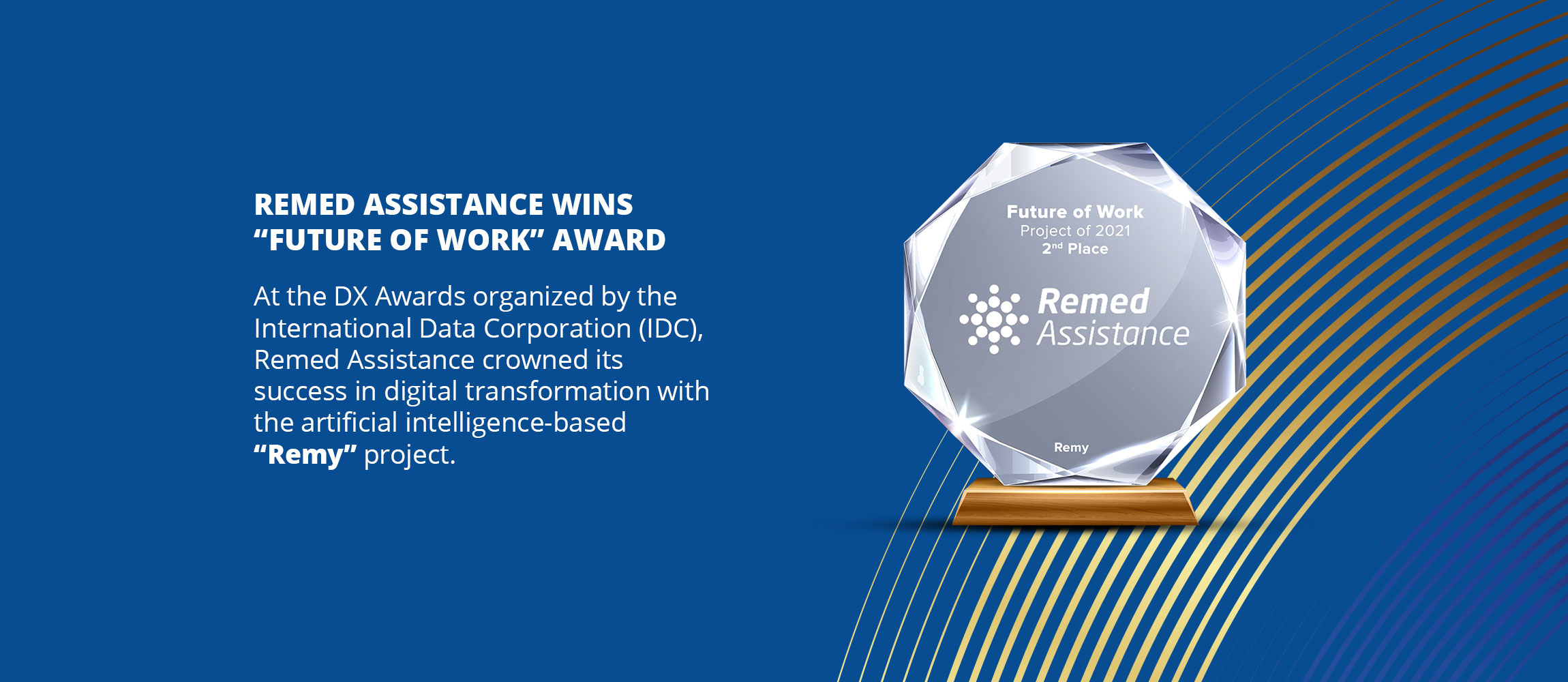 Remed Assistance wins Future of Work award